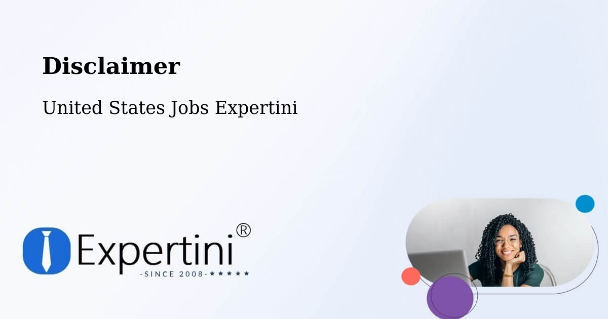 Disclaimer – Cincinnati - United States Jobs Expertini