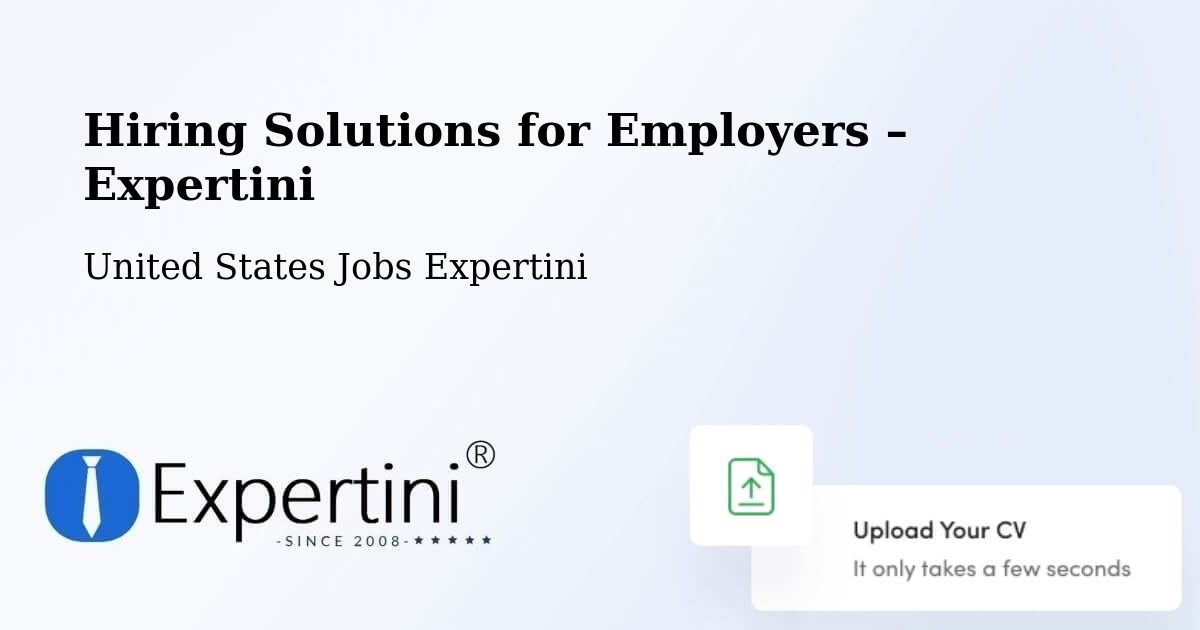Hiring Solutions for Employers in Cincinnati - Cincinnati, United States Jobs Expertini